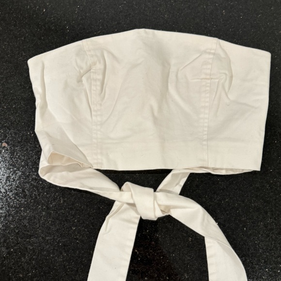 Wilfred tube top corset with tie - Picture 1 of 5